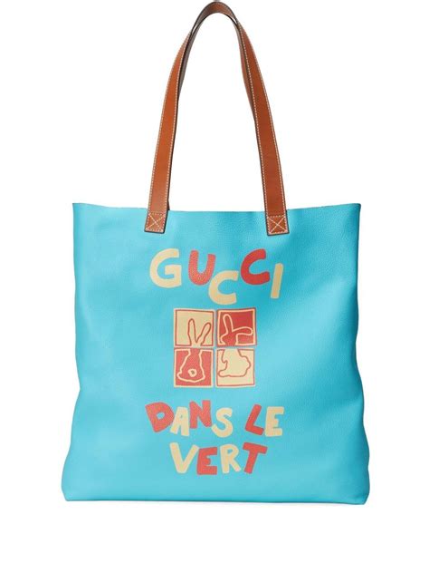 gucci dans le vert bag|'Gucci Dans Le Vert' print large tote bag .